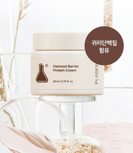 FLASKIN - Oatmeal Barrier Protein Cream, 80ml, 175 g, 8809652582351