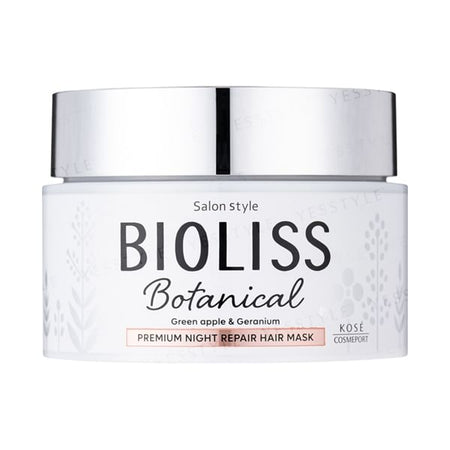 Kose - Bioliss Botanical Premium Night Repair Hair Mask, 200g, 283 g, 4971710543926