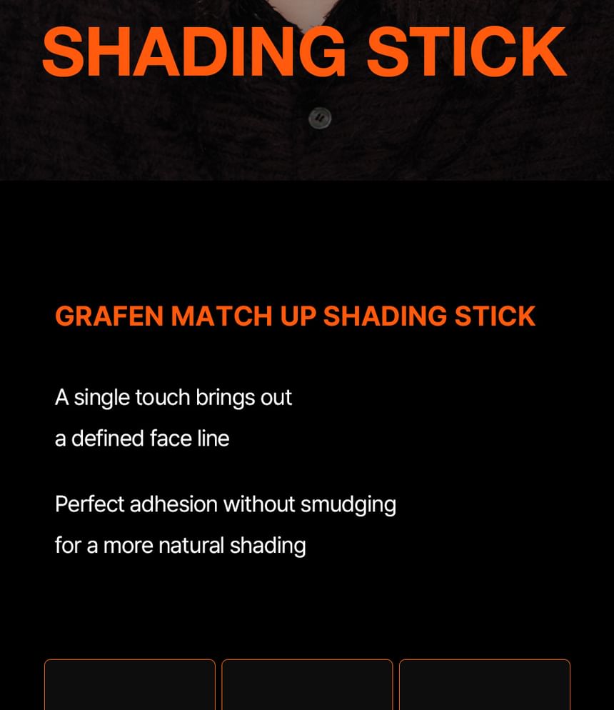 GRAFEN - Match Up Shading Stick, #01 Neutral Brown, 50 g, 8809642618220