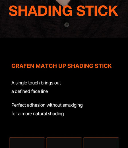 GRAFEN - Match Up Shading Stick, #01 Neutral Brown, 50 g, 8809642618220