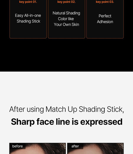 GRAFEN - Match Up Shading Stick, #01 Neutral Brown, 50 g, 8809642618220