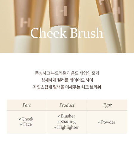hince - Cheek Brush, 1 pc, 50 g, 8809642483262