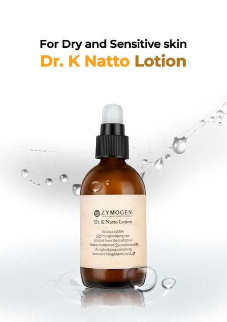ZYMOGEN - Dr. K Natto Lotion, 105ml, 249 g, 8809367890284