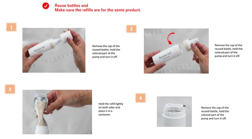 MANAVIS - Moisture Gel Refill + Bottle, 33g, 111 g, 4595643250340