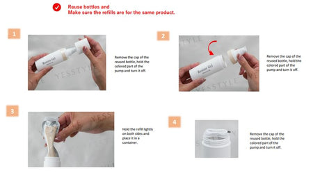 MANAVIS - Moisture Gel Refill + Bottle, 33g, 111 g, 4595643250340
