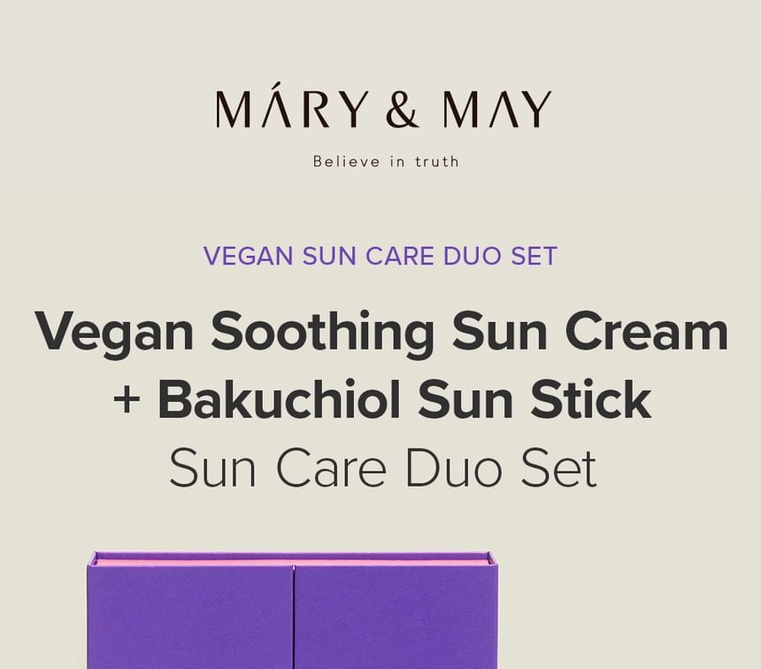 Mary&May - Vegan Sun Care Duo Set, 2 pcs, 381 g, 8809670682675