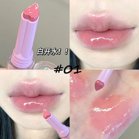 Gege Bear - Set of 3: Heart Shaped Lip Gloss (1-3), #Lip Gless Set (1-3), 80 g, 6974191896732