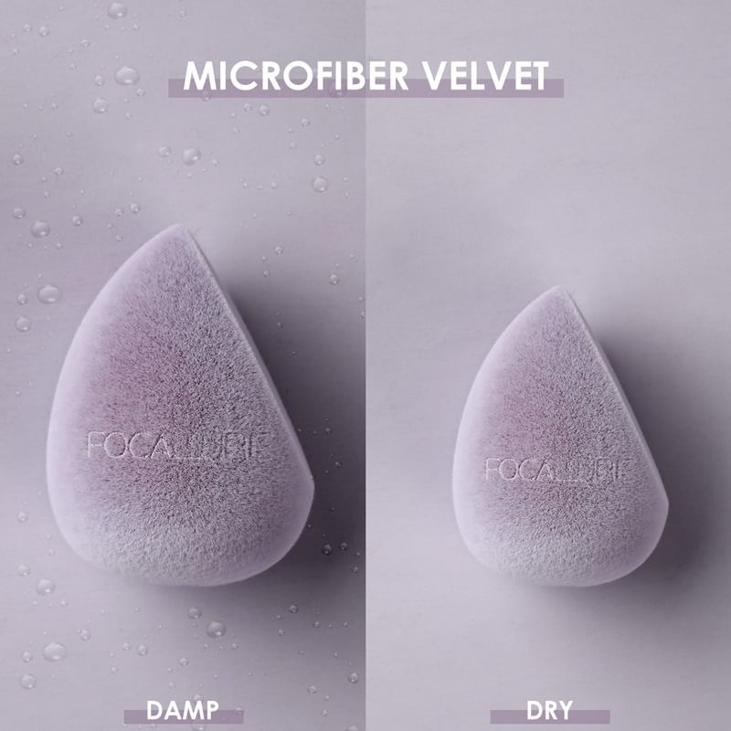 FOCALLURE - Match Max Make Up Sponge - Microfiber Velvet, #07 Velvet - 1pc, 11 g, 6941845824496