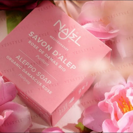Najel - Aleppo Soap with Organic Damascus Rose, 100g, 120 g, 3760061220058