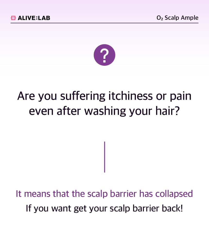 ALIVE:LAB - O2 Scalp Ample, 25ml x 2pcs, 76 g, 8809083974541