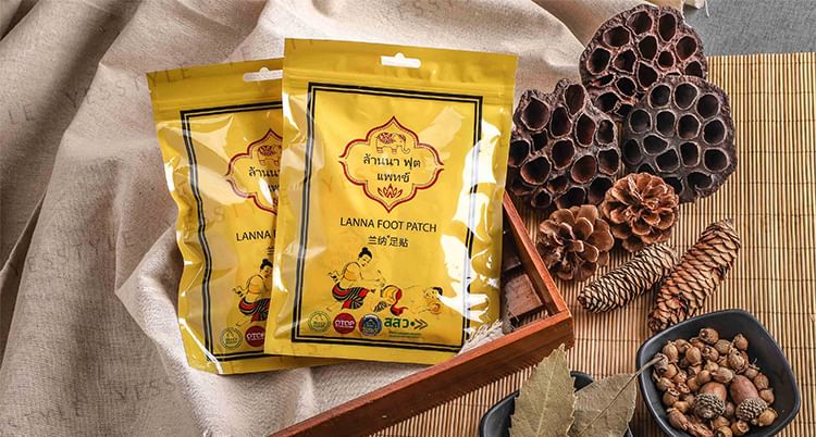Lanna - Foot Patch, 10 pcs, 85 g, 8859466812212