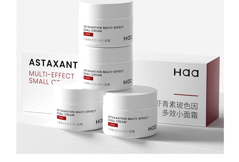 Haa - Astaxanthin Multi-Effect Cream (Small), 12.5g x 4, 180 g, 6972750230447