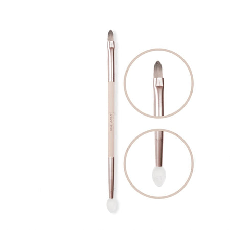 Solone - Exquisite Makeup Brush Peach Cream Series Dual-Ended Concealer Brush, PC09, 40 g, 4713737513397