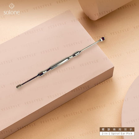 Solone - 2 In 1 Spiral Ear Pick, 1 pc, 30 g, 4713737042880