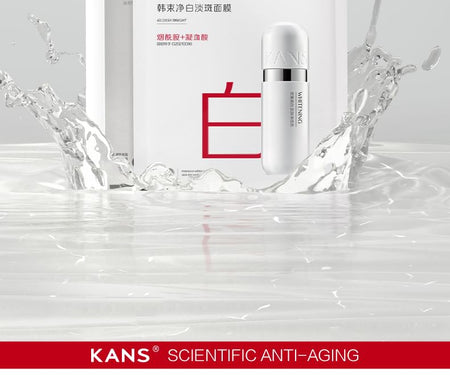 KANS - Whitening Spot-Fading Mask (5pcs), Whitening (25ml x 5pcs), 150 g, 6974720254415