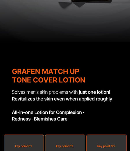 GRAFEN - Match Up Tone Cover Lotion, 50ml, 130 g, 8809642618305