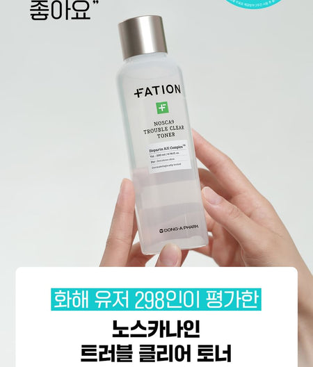 FATION - Nosca9 Trouble Clear Toner, 200ml, 266 g, 8806011817215