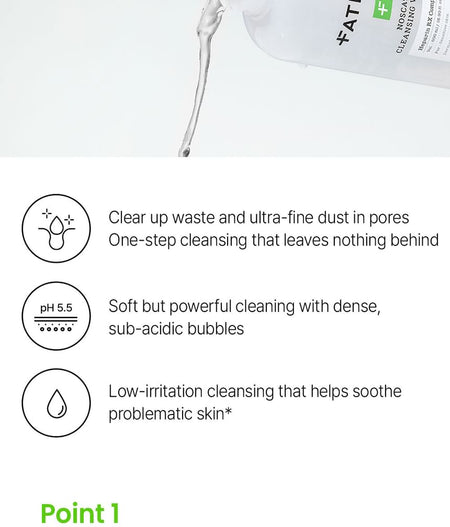 FATION - Nosca9 Cleansing Water, 500ml, 553 g, 8806011816577