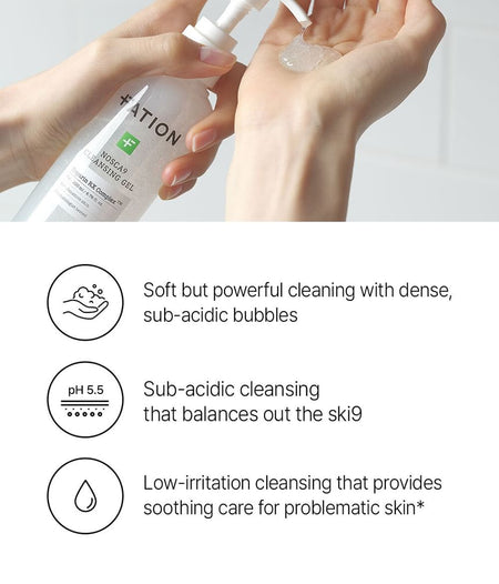 FATION - Nosca9 Cleansing Gel, 200ml, 270 g, 8806011816591