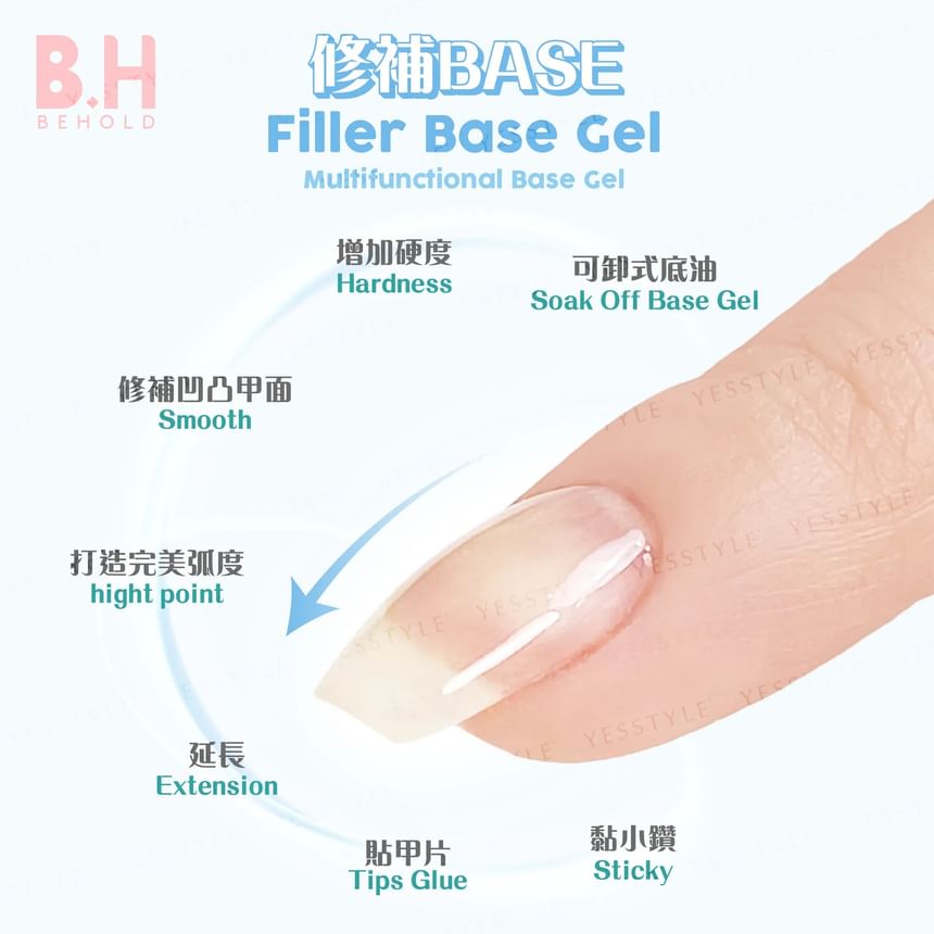 BEHOLD - Filler Base Gel, 10ml, 40 g, 4897130752536