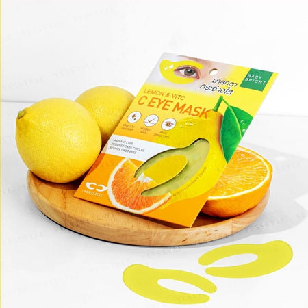 Baby Bright - Lemon & VitC C Eye Mask, 1 pair, 30 g, 8858842054949
