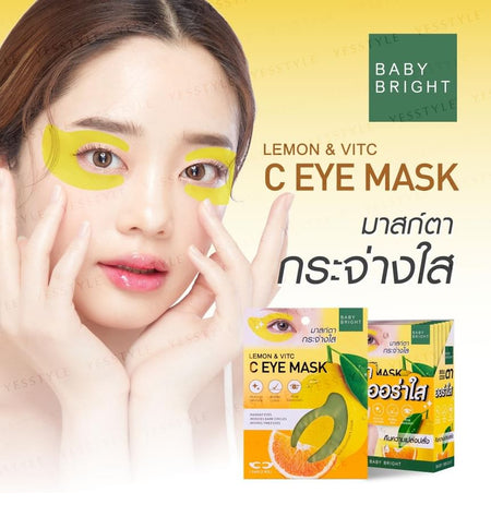 Baby Bright - Lemon & VitC C Eye Mask, 1 pair, 30 g, 8858842054949