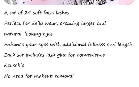 Gege Bear - Mouse Edition False Eyelashes, #Mouse, 30 g, 6942344607955
