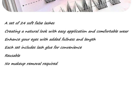 Gege Bear - Bird Edition False Eyelashes, #Bird, 30 g, 6942344607948