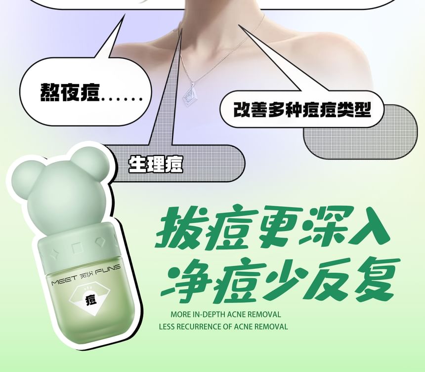 MEETFUNS - Refreshing Anti-Acne Serum, 35ml, 220 g, 6931900307200