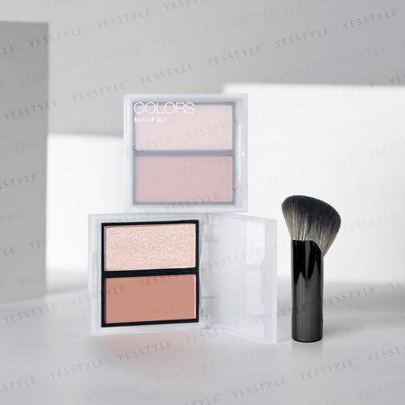 Solone - Exclusive Rosy & Glow Palette With Brush, 1 set, 200 g, 4713737754714