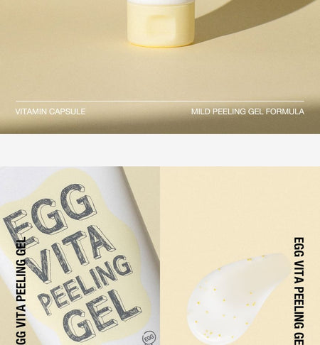 too cool for school - Egg Vita Peeling Gel, 100g, 138 g, 8809815641987