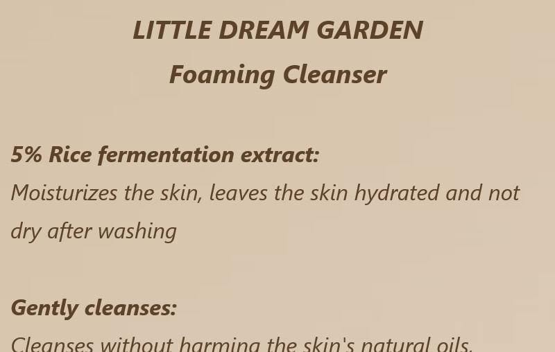 LITTLE DREAM GARDEN - Foaming Cleanser, #Cleanser - 150g, 227 g, 6923427907315