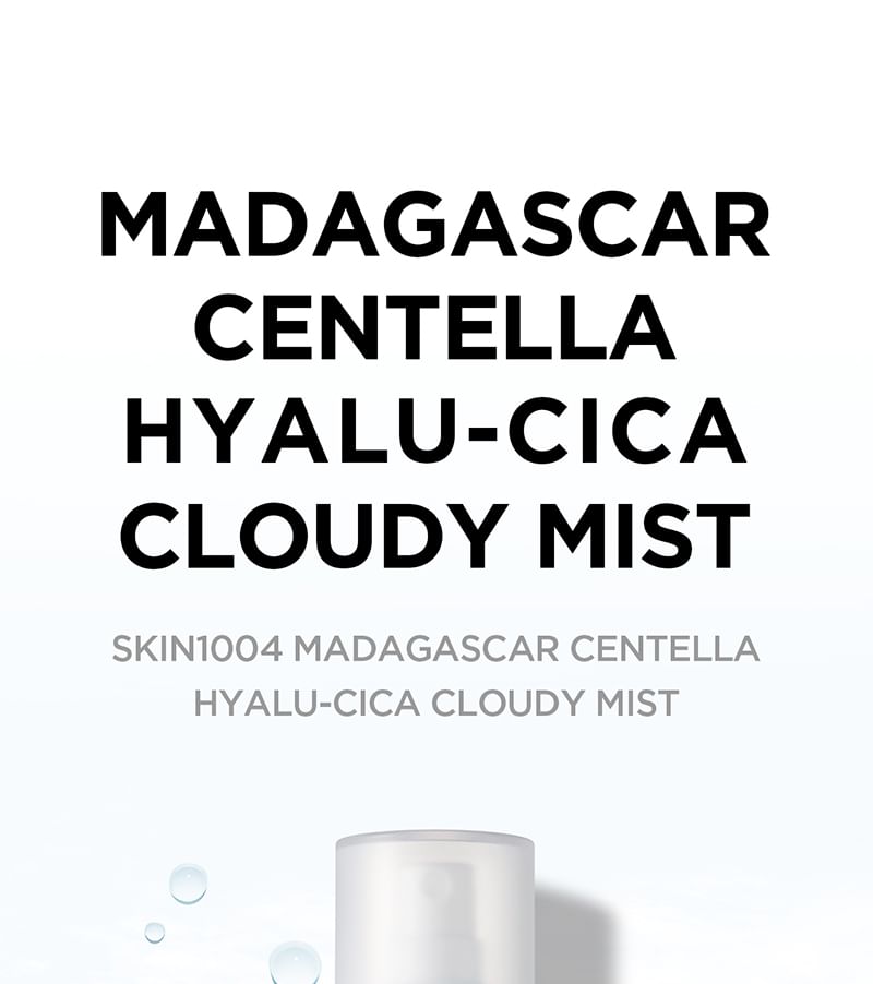 SKIN 1004 - Madagascar Centella Hyalu-Cica Cloudy Mist, 2024 Version - 120ml, 201 g, 8809913830191