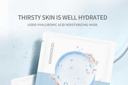 UODO - Hyaluronic Acid Moisturizing Mask (1pc), 1pc x 25ml, 35 g, 6974002391609