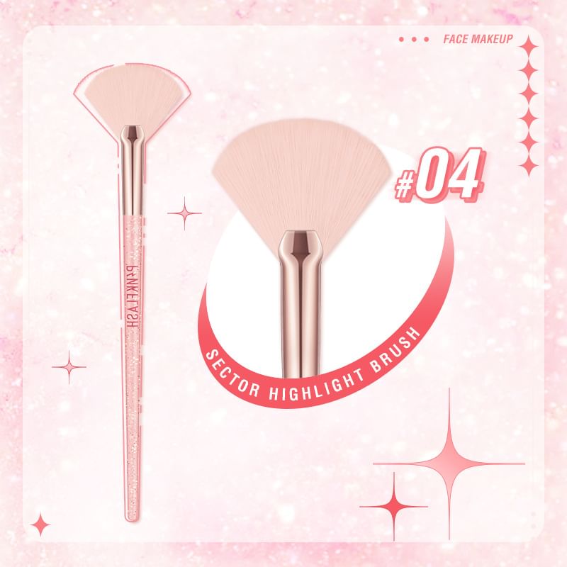 PINKFLASH - Sector Highlight Brush, #04 Highlight Brush - 1pc, 7 g, 6941845824434