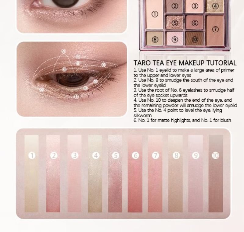 ZEESEA - Colorful 10-Color Eyeshadow - N02, #N02 - 11g, 100 g, 6974475775241