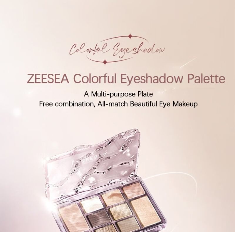 ZEESEA - Colorful 10-Color Eyeshadow - N02, #N02 - 11g, 100 g, 6974475775241