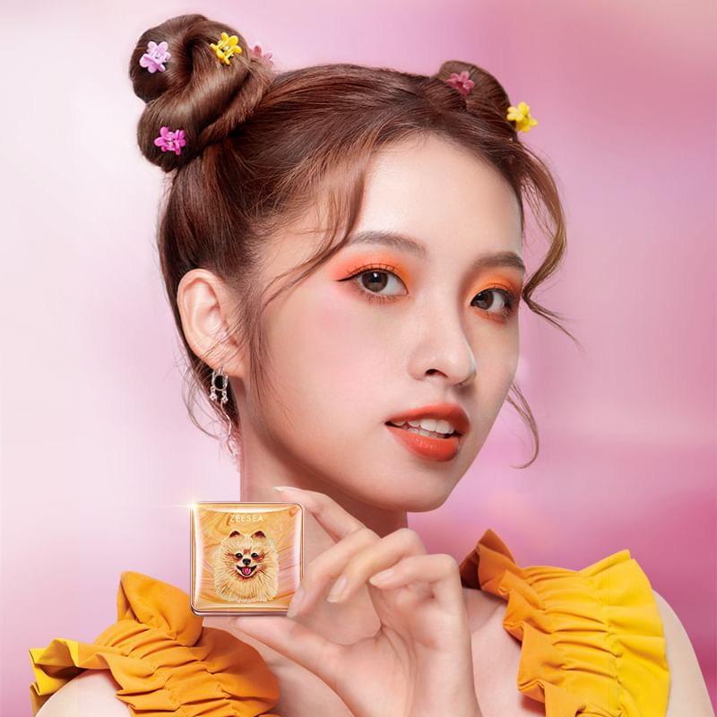 ZEESEA - Cure Puppy 4-Color Eyeshadow - P02, #P02 - 4.8g, 50 g, 6975852824415