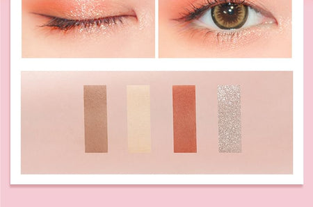 ZEESEA - Cure Puppy 4-Color Eyeshadow - P02, #P02 - 4.8g, 50 g, 6975852824415