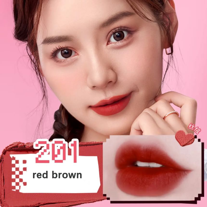 ZEESEA - Black Pink Mini Lipstick Gift Set, #Gift Set - 5pcs, 100 g, 6975852824941