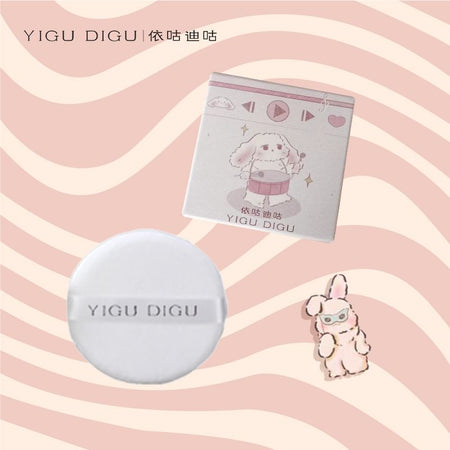 YIGU DIGU - Mini Powder Puff, 1 pc, 20 g, 