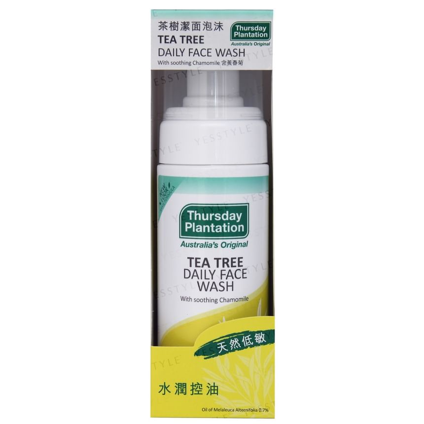 Thursday Plantation - Tea Tree Daily Facail Wash Foam, 150ml, 23 g, 9312146006886