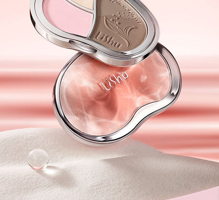 lishu - Red Bean Four Colors Contouring Palette, 01# - 7.9g, 120 g, 6974297720092