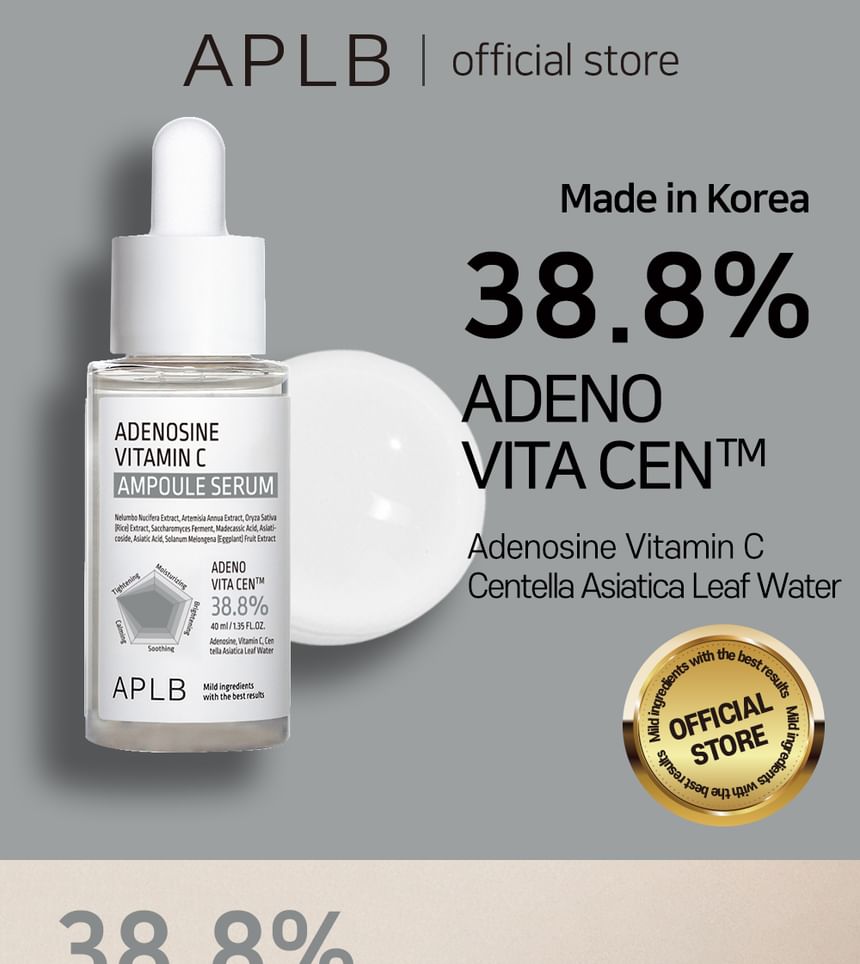 APLB - Adenosine Vitamin C Ampoule Serum, 40ml, 65 g, 8809874684093