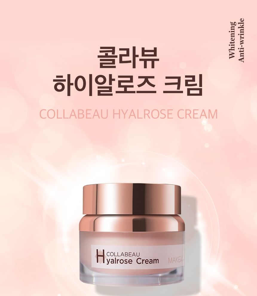 MAKEheal - Collabeau Hyalrose Cream, 50ml, 342 g, 8809585383360
