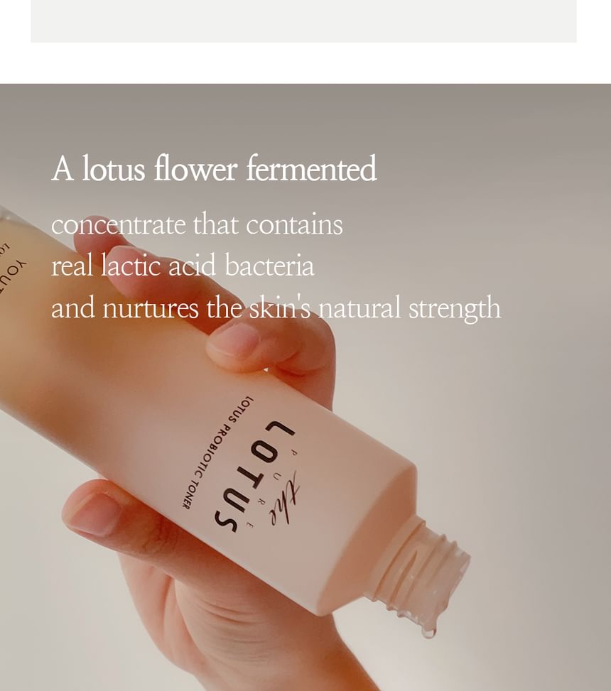 THE PURE LOTUS - Youth Biotics Lotus Probiotic Toner, 200ml, 257 g, 8809738319963