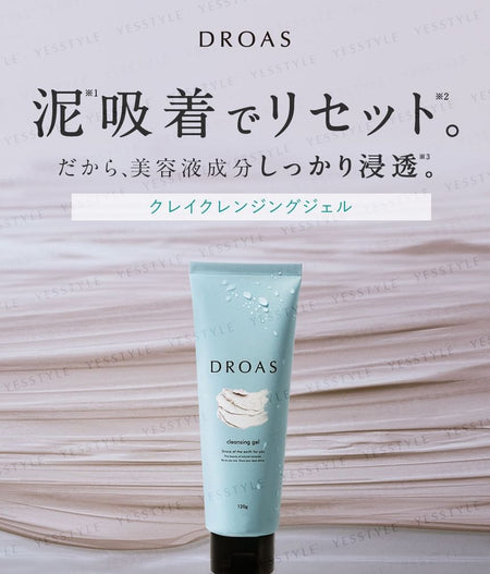 DROAS - Clay Cleansing Gel, 120g, 160 g, 4582521685639