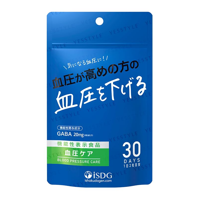 iSDG - Blood Pressure Care Supplement, 60 tablets, 30 g, 4562355173786
