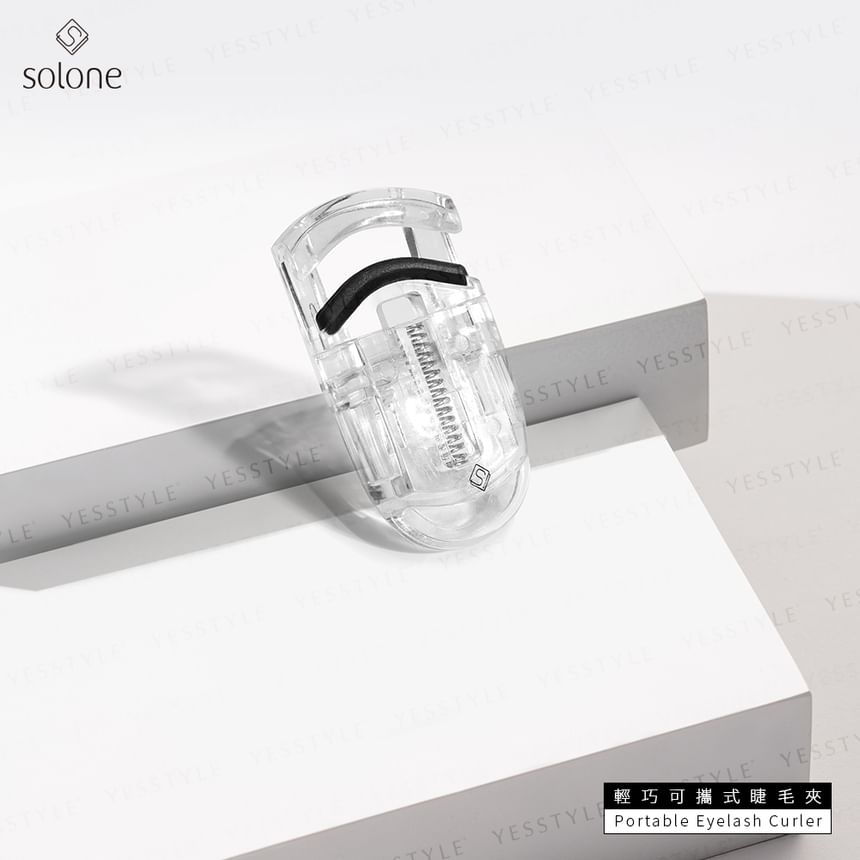 Solone - Portable Eyelash Curler, 1 pc, 70 g, 4713737071392