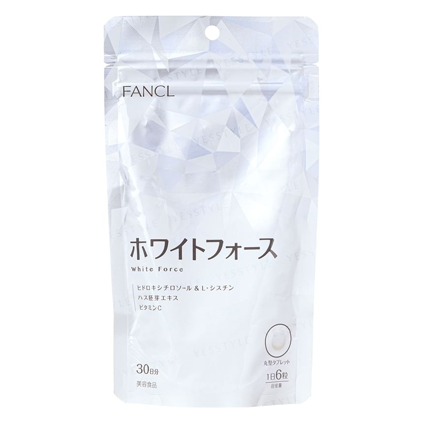 Fancl - White Force (2019), 180 tablets (30 days supply), 51 g, 4908049463526